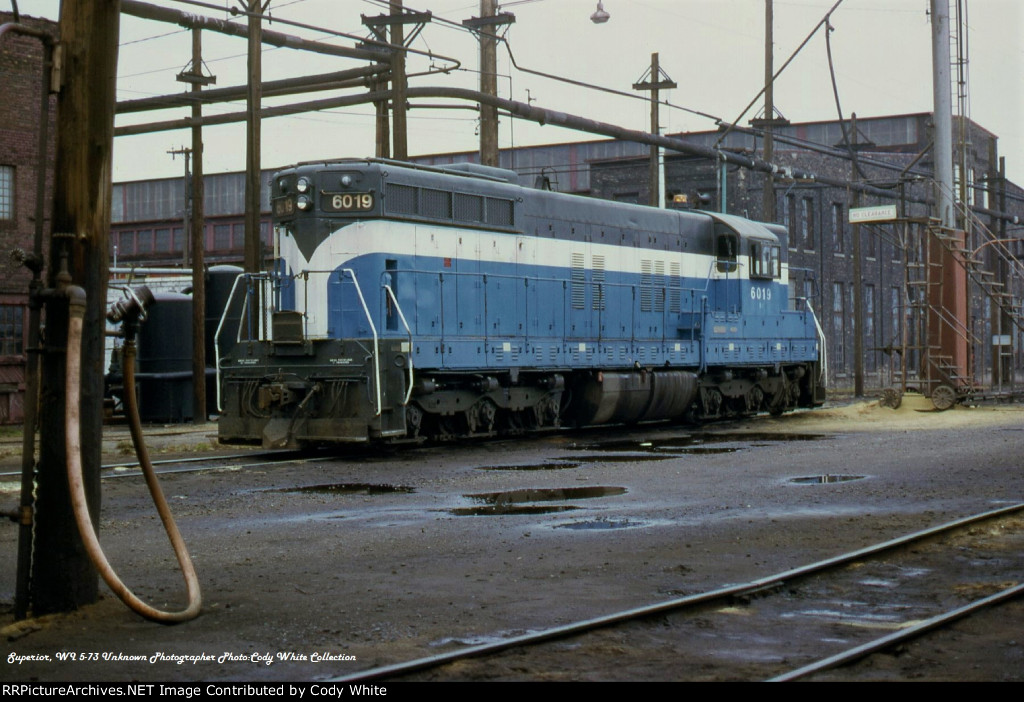 Burlington Northern SD7 6019